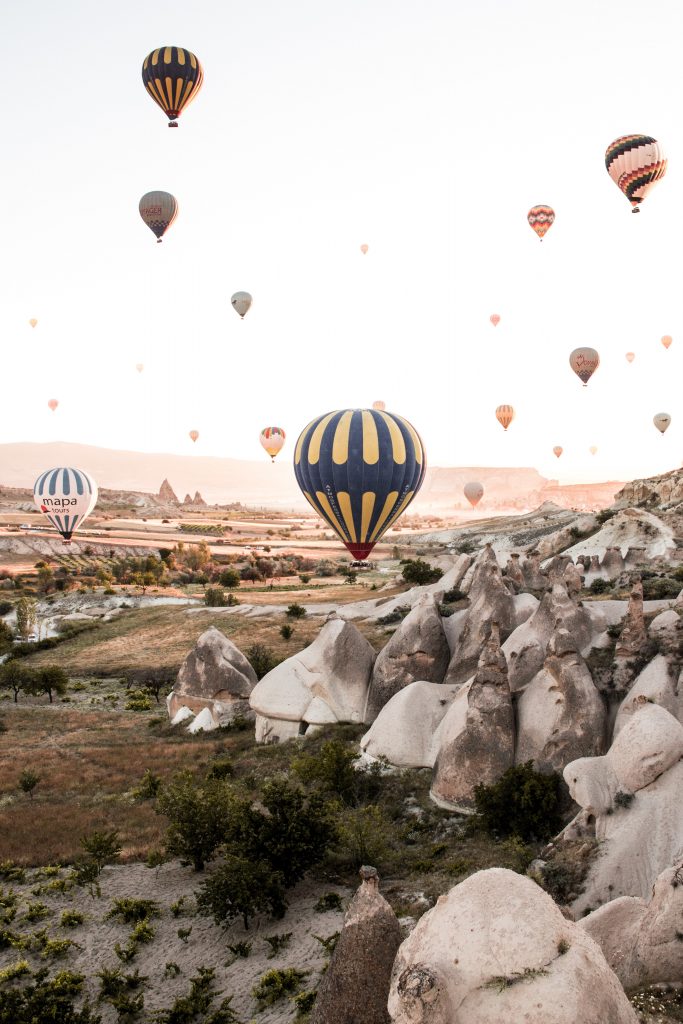 paket tour wisata balon udara di cappadocia turki