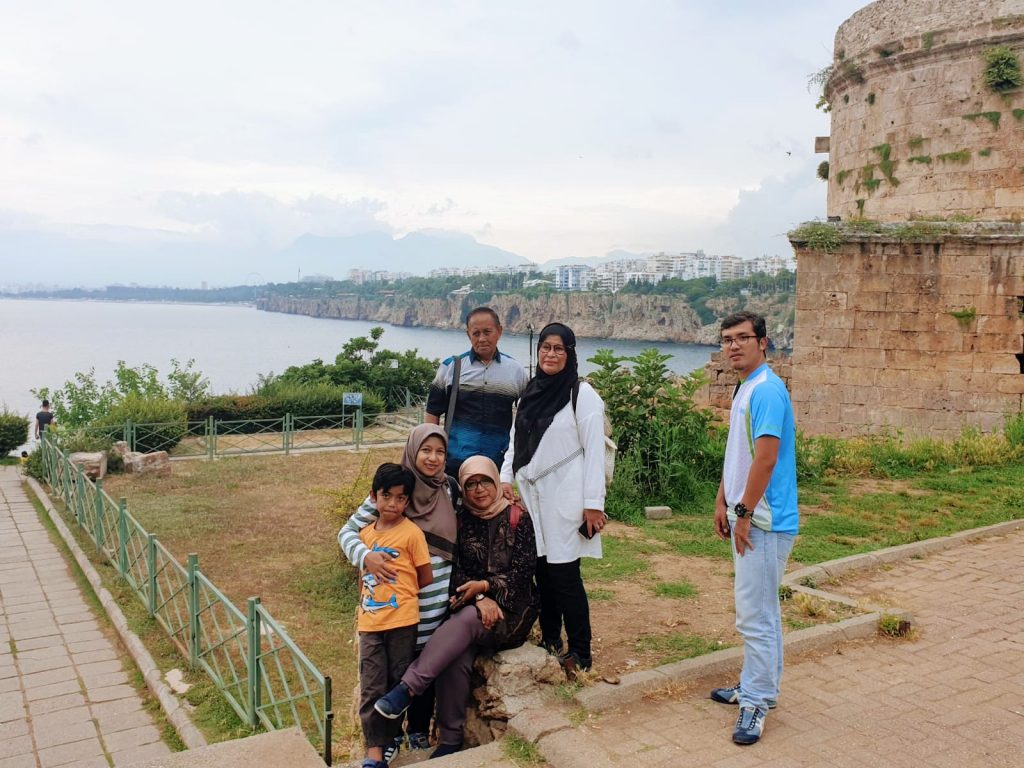 liburan musim panas keluarga di turki